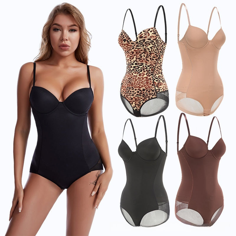 Shapewear Jumpsuit with Steel Ring