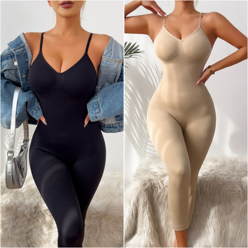 Seamless Shaping Bodysuit with Tummy Control
