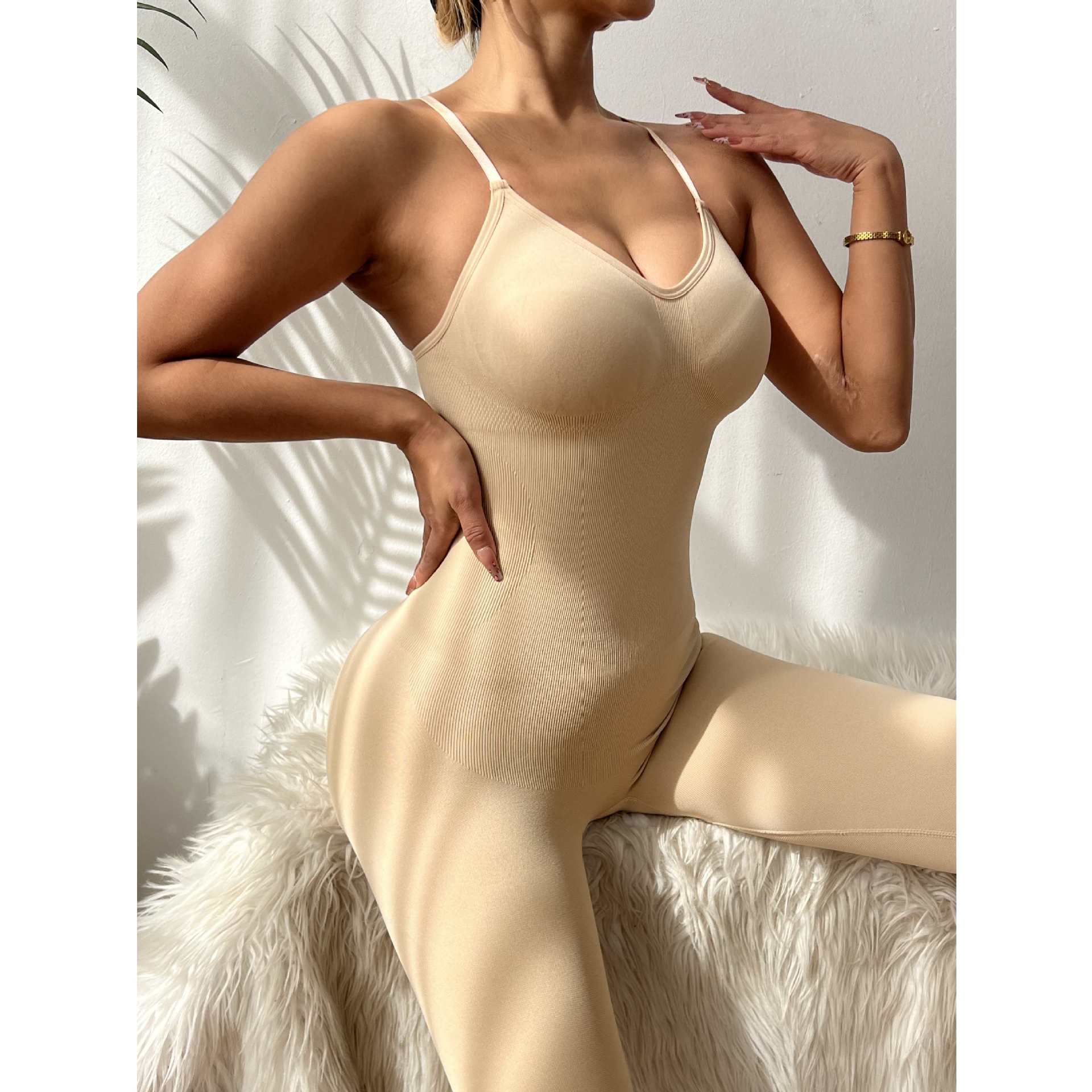 Seamless Shaping Bodysuit with Tummy Control