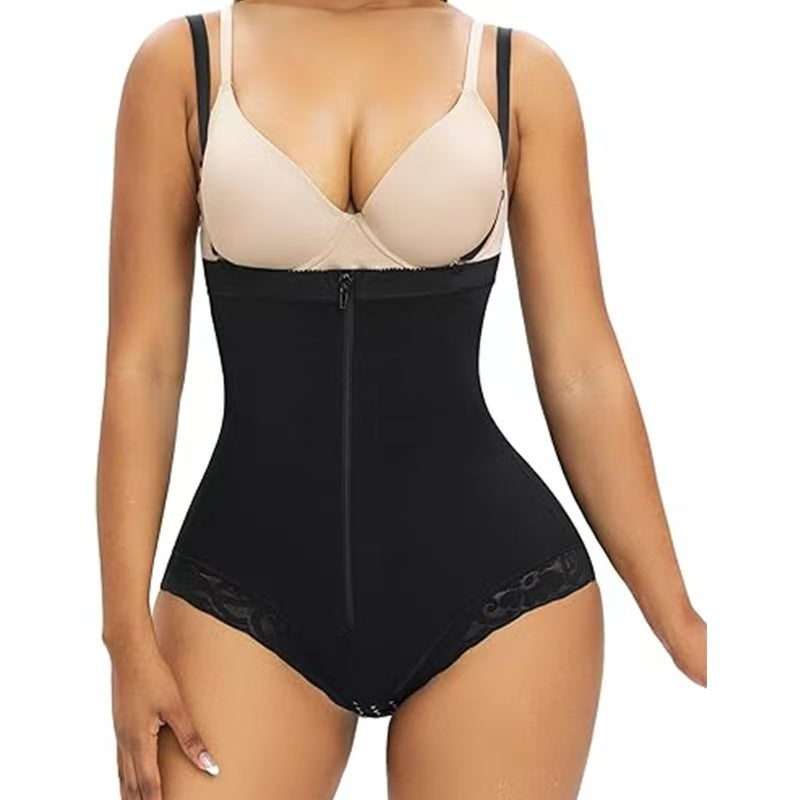 Zipper Front Body Shaping Garment