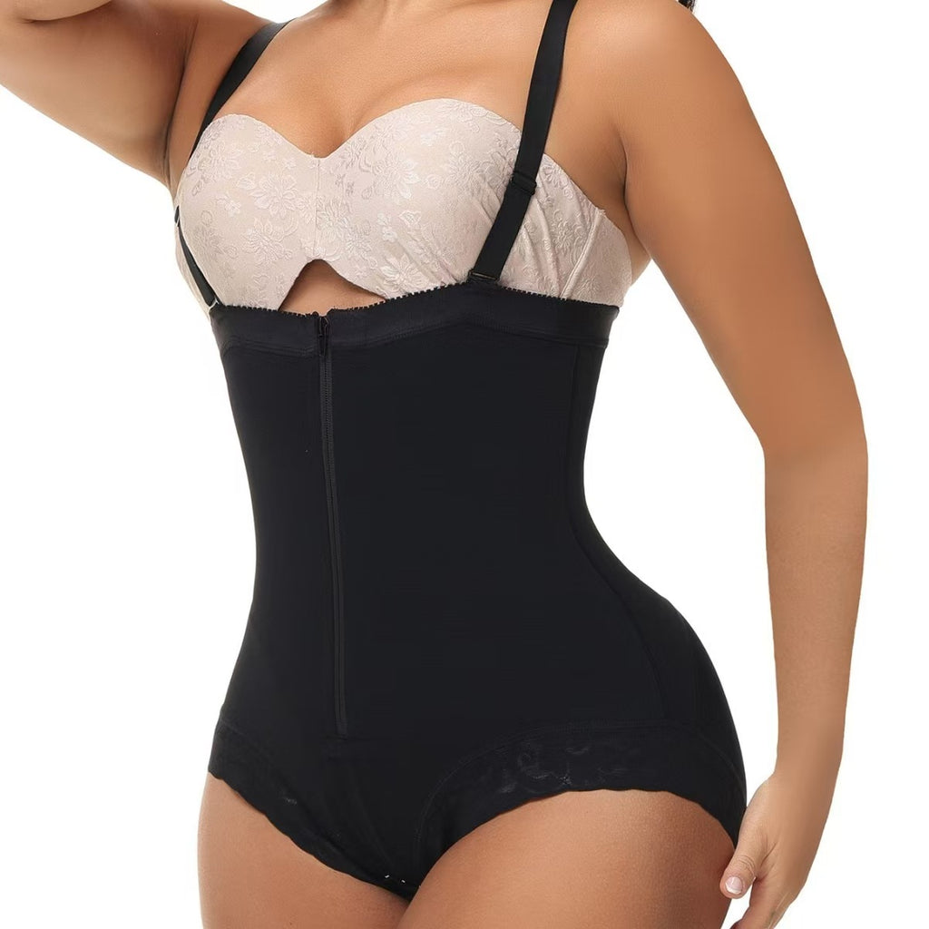 Zipper Front Body Shaping Garment