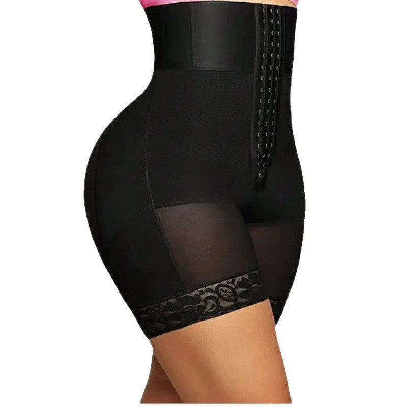 High Elastic Shaping Pants with Snap Buttons
