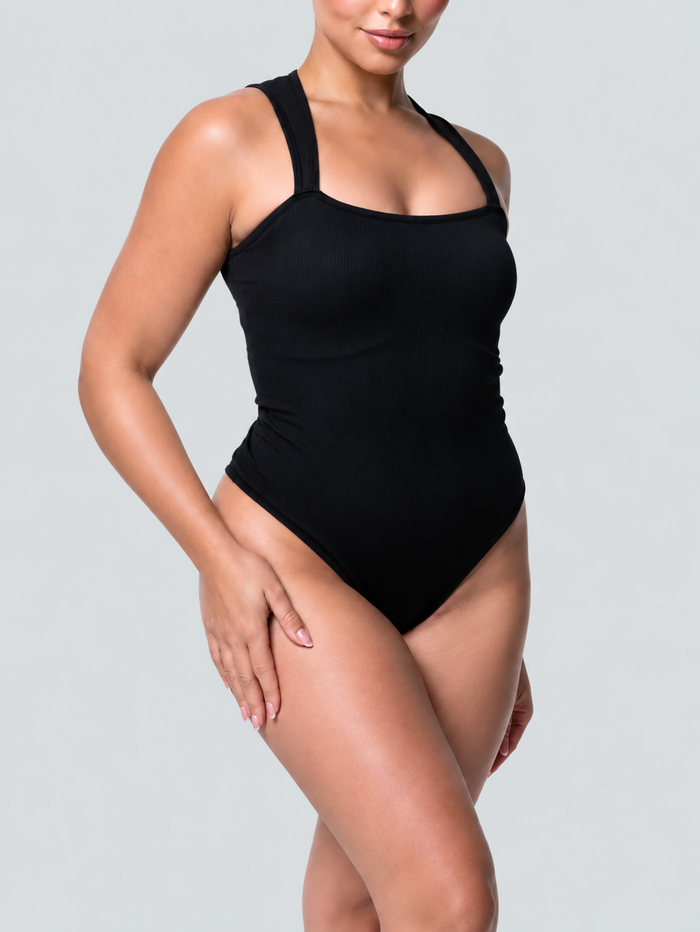 Body Moldeador de Escote Cuadrado