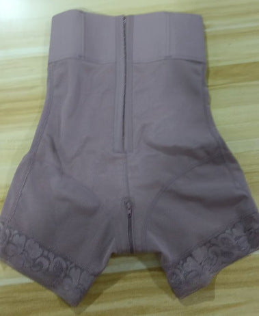 High Elastic Shaping Pants with Snap Buttons