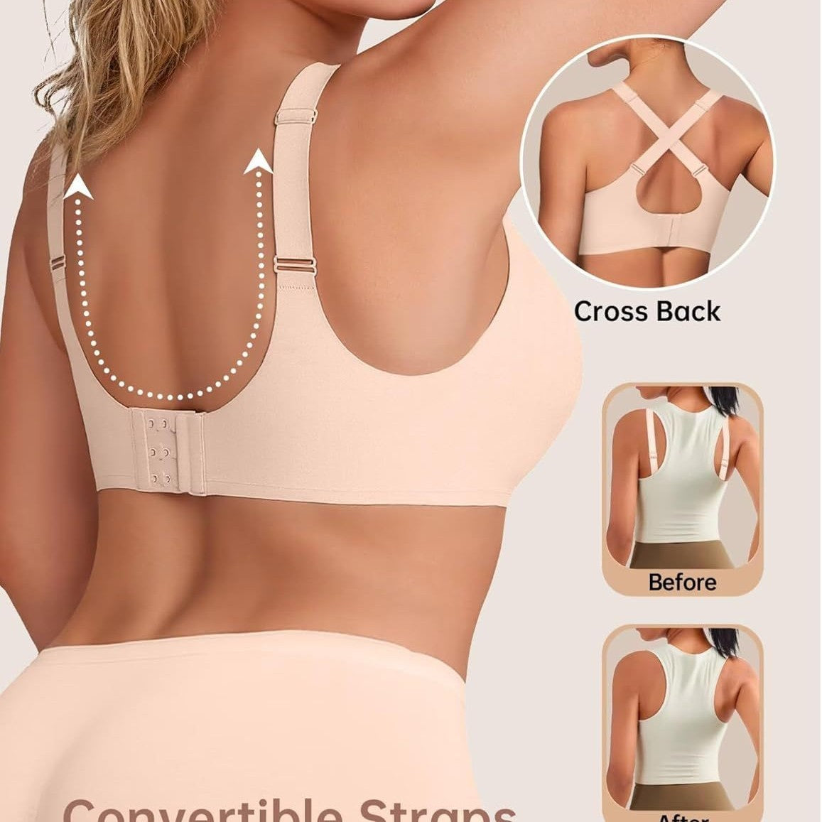 Womens Wire-Free Bra