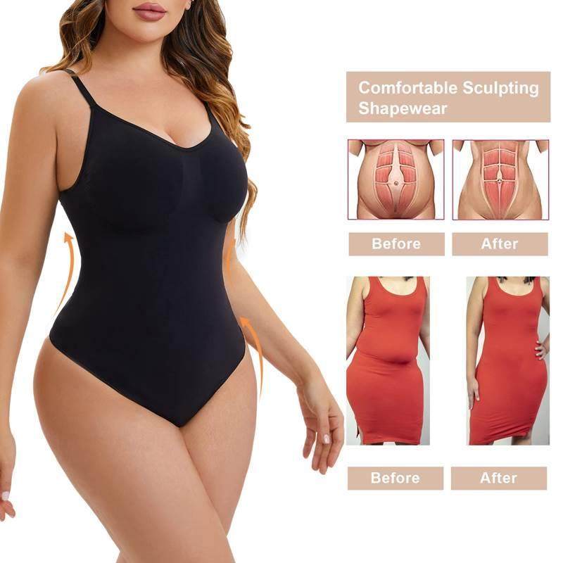 Low-waist one-piece shaping garment