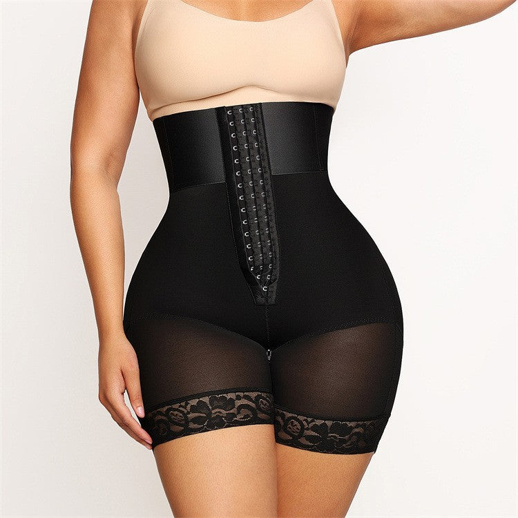 High Elastic Shaping Pants with Snap Buttons