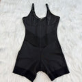 High-waisted lifting and buttock-enhancing body-shaping garment